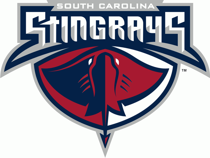 South Carolina Sting Rays 2007 08-Pres Primary Logo vinyl decal